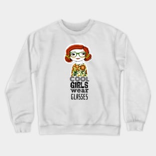 Cool Girls Wear Glasses -- Willa Crewneck Sweatshirt